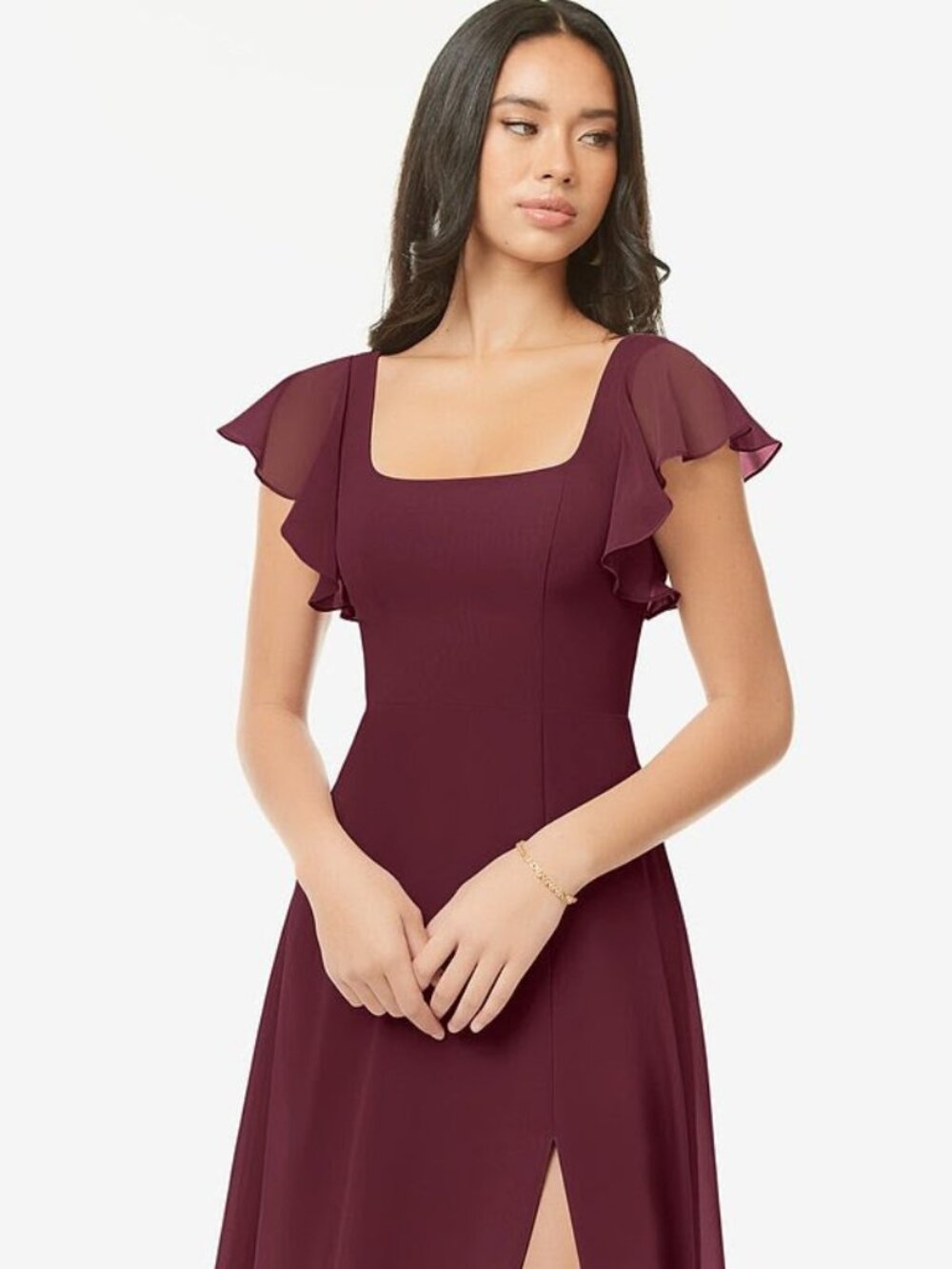 Azazie Bondi Dress Bridesmaid Size A2